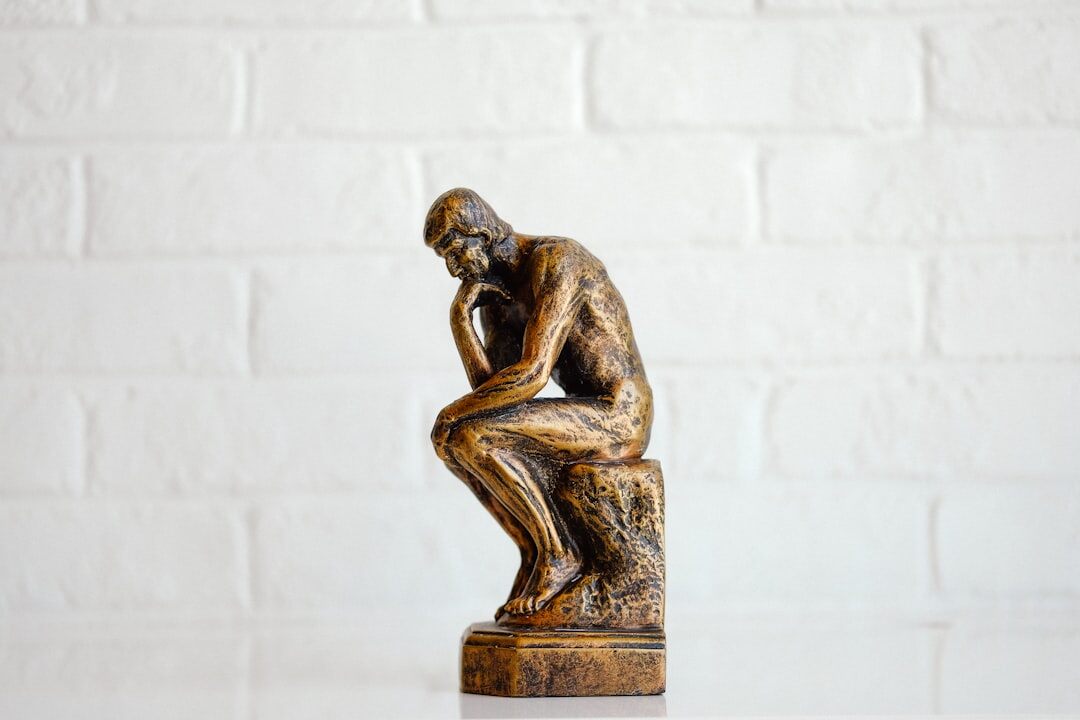 political leader thinking